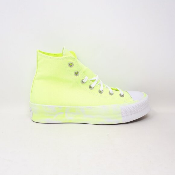 Converse Chuck Taylor All Star Lift Hi Platform Shoe Sneaker Volt Womens US Size - Picture 1 of 12